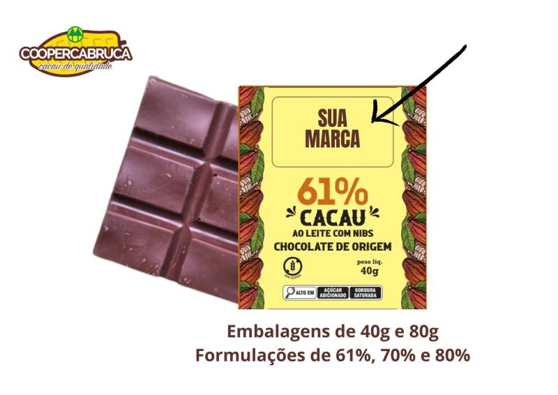 Cooperativa do sul da Bahia oferece oportunidade para empreendedores criarem sua própria marca de chocolate.